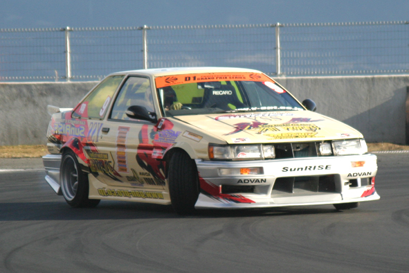 [Image: AEU86 AE86 - Tetsuya Hibino - SUNRISE AE86]