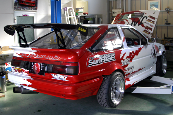 [Image: AEU86 AE86 - Tetsuya Hibino - SUNRISE AE86]