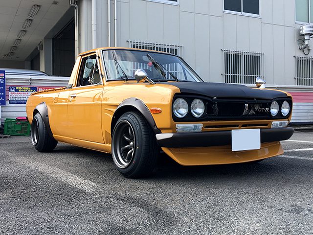 RSワタナベ 6J×13 +21? Bタイプと 155/65R13 バリ山タイヤ付き 東京都八王子より 検索 旧車 SUNNY DATSUN GX－５  サニトラ ３１０ NISSAN